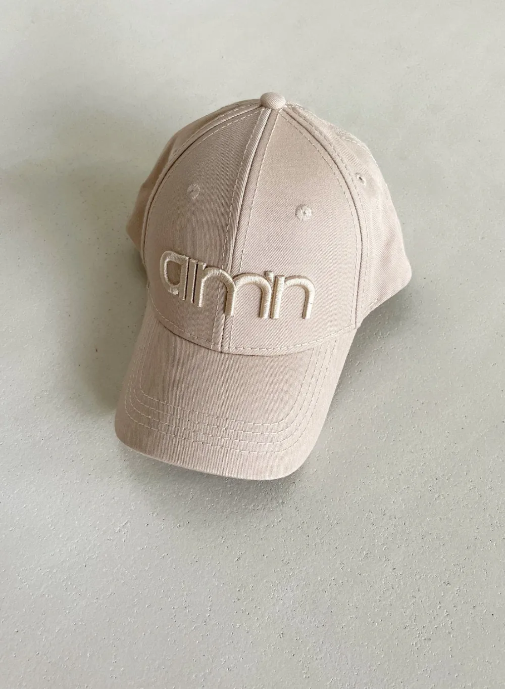 Caps^AIM’N Logo Cap Beige