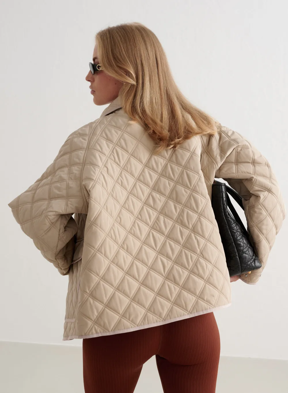 Høstjakker|Jakker Til Hverdags^AIM’N Quilted Femme Jacket Beige
