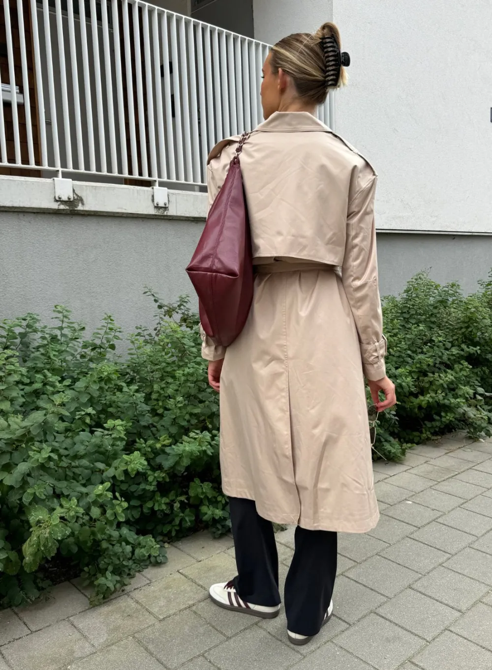 Høstjakker|Jakker Til Hverdags^AIM’N Recycled Tech Trench Coat Beige