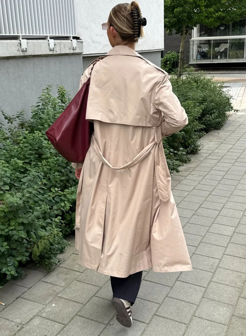 Høstjakker|Jakker Til Hverdags^AIM’N Recycled Tech Trench Coat Beige