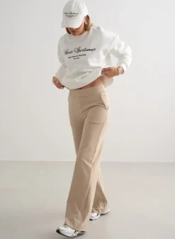 Sense Tights|Workout Pants^AIM’N Sense Wide Pants Beige