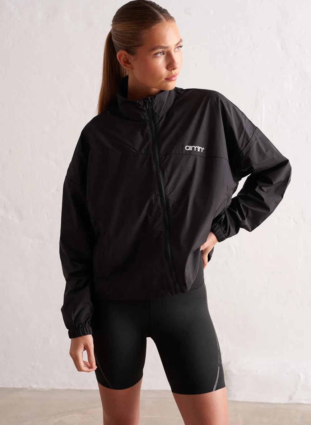 Løpejakker|Jakker Til Hverdags^AIM’N Balance Windbreaker Jacket Black