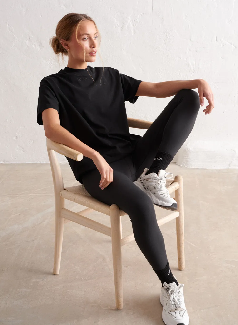 T-skjorter|T-shirts Til Hverdags^AIM’N Boyfriend T-shirt Black