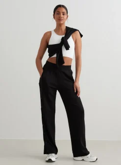 Myke Bukser|Sweatpants^AIM’N Comfy Buttoned Pants Black