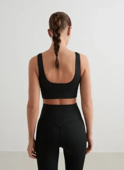 Core Material Sports Bras^AIM’N Core Bra Black