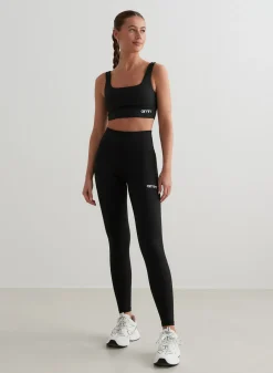 Treningstights|Tights i Kjernemateriale^AIM’N Core Tights Black