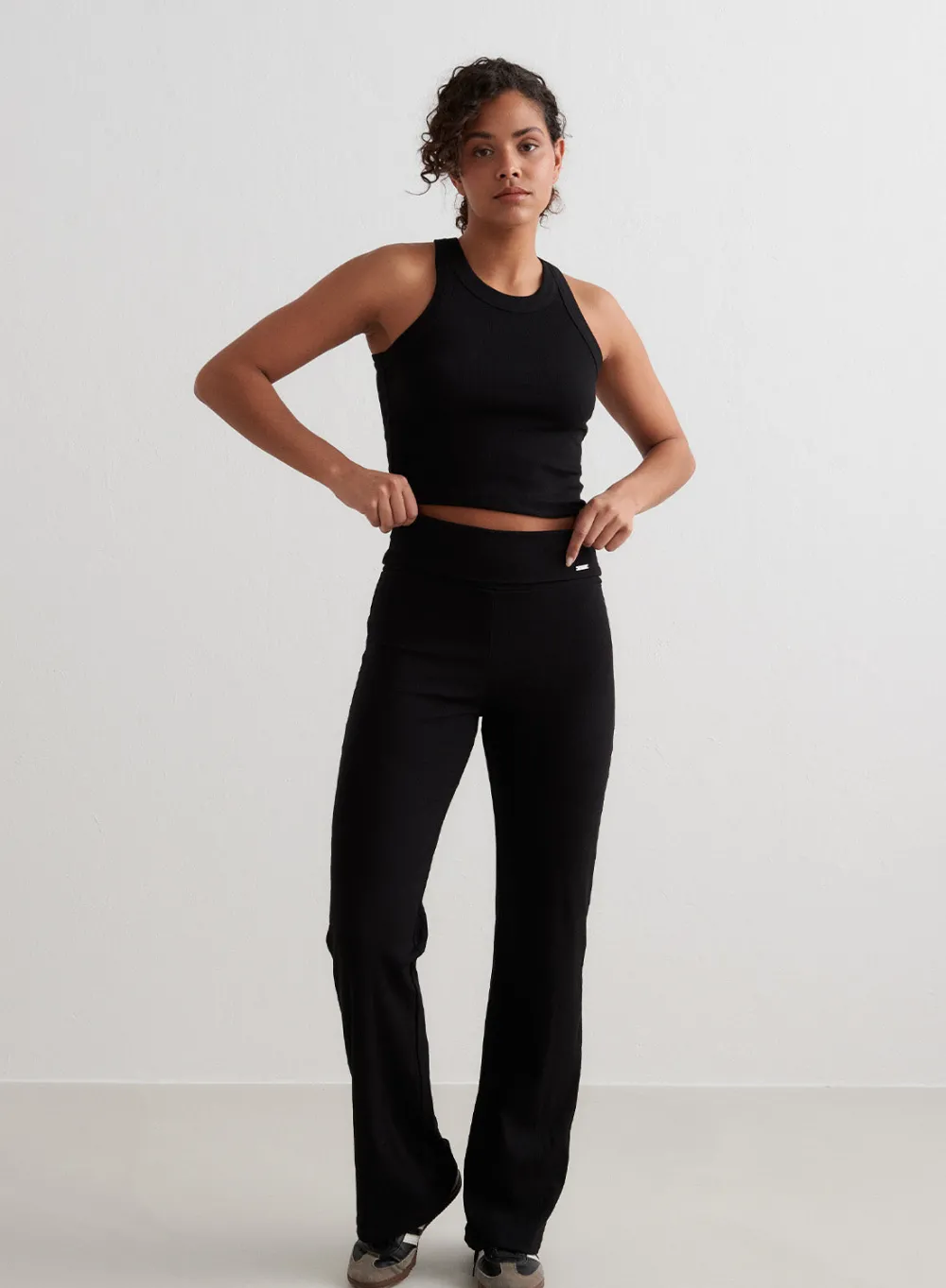 Myke Bukser|Sweatpants^AIM’N Ease Ribbed Pants Black