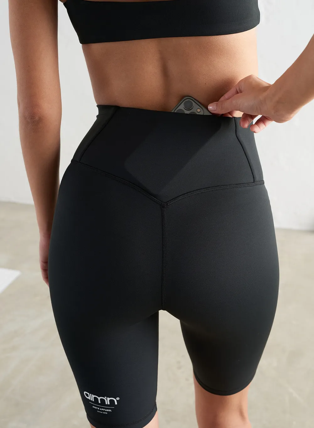 Core Material Biker Shorts|All Biker Shorts^AIM’N Black Edge Core Biker Shorts