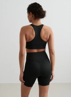 Core Material Sports Bras^AIM’N Edge Core Racerback Bra Black
