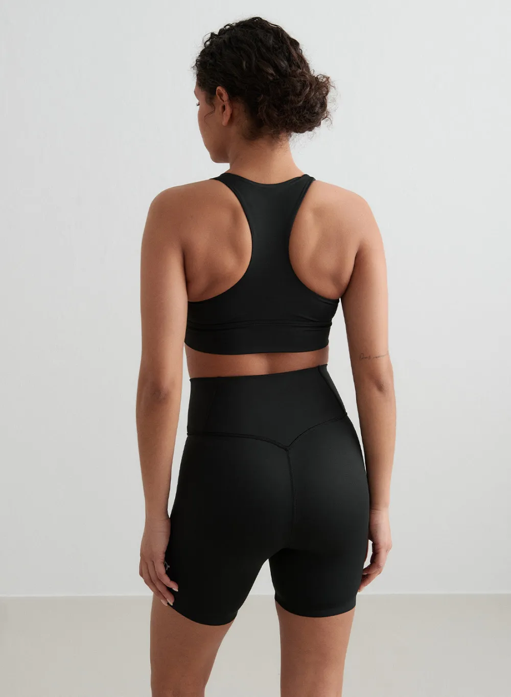 Core Material Sports Bras^AIM’N Edge Core Racerback Bra Black