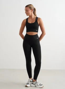 Ribbed Sports Bras|High Support^AIM’N High Support Ribbed Bra Black