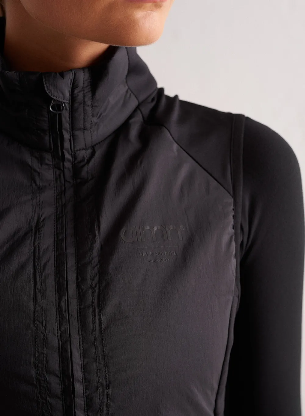 Løpejakker|Treningsjakker^AIM’N Black Hybrid Vest