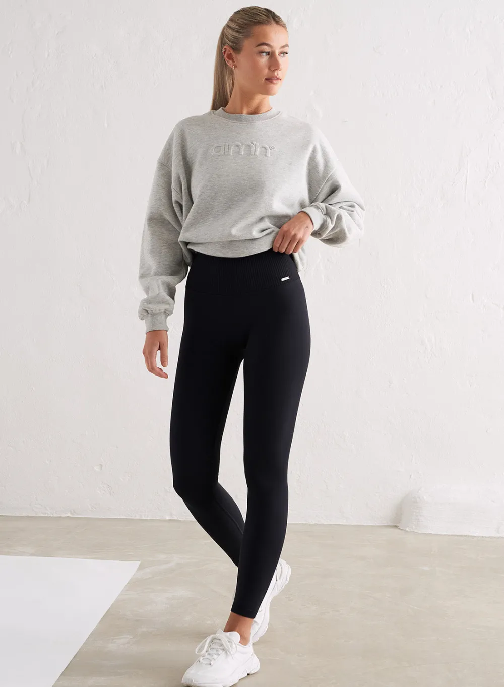 Treningstights|Seamless Tights^AIM’N Limitless Seamless Tights Black