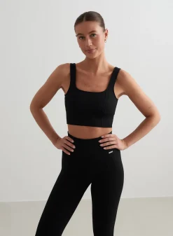 Seamless Sports Bras^AIM’N Luxe Seamless Bra Black