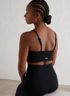 Strap Bras^AIM’N Luxe Strap Bra Black