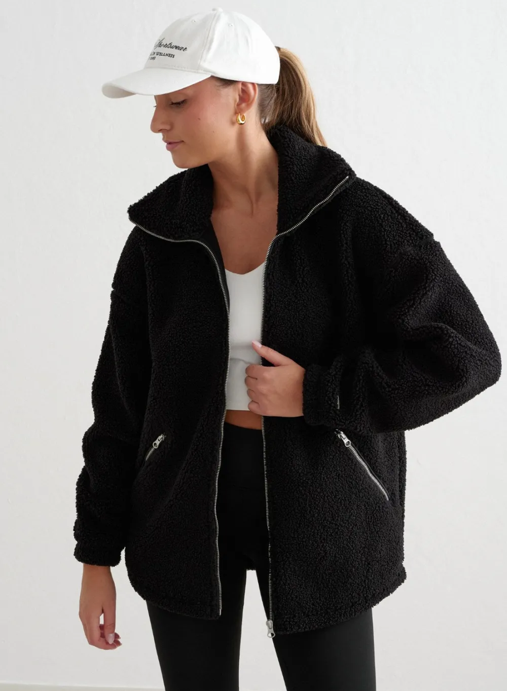 Høstjakker|Vinterjakker^AIM’N Pile Jacket Black