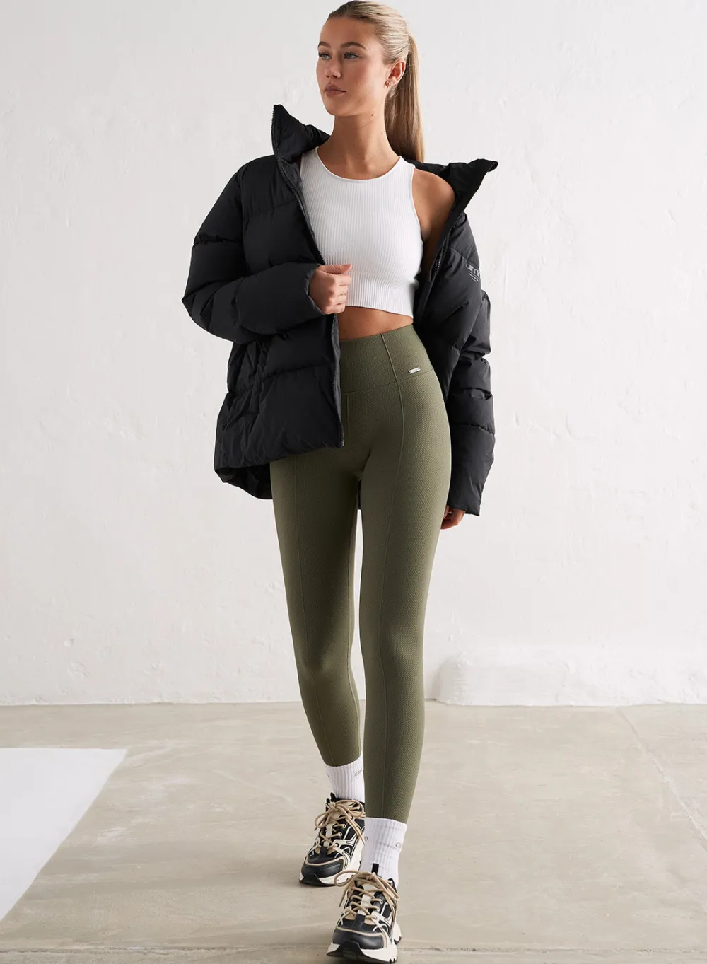 Høstjakker|Vinterjakker^AIM’N Puffer Jacket Black