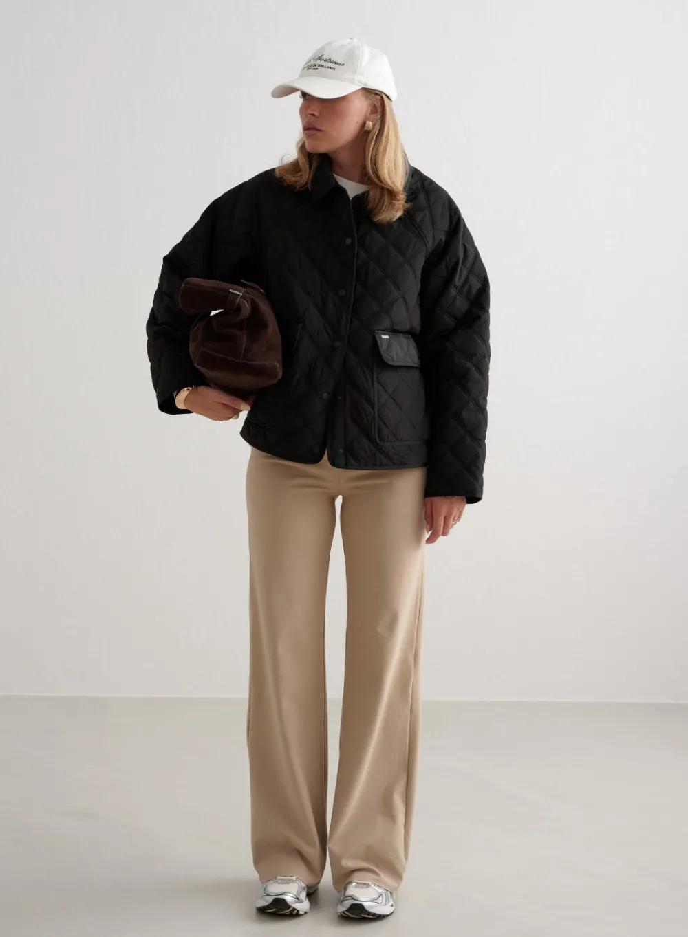 Høstjakker|Jakker Til Hverdags^AIM’N Quilted Femme Jacket Black