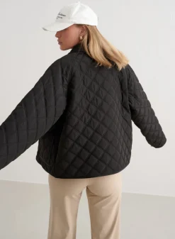 Høstjakker|Jakker Til Hverdags^AIM’N Quilted Femme Jacket Black