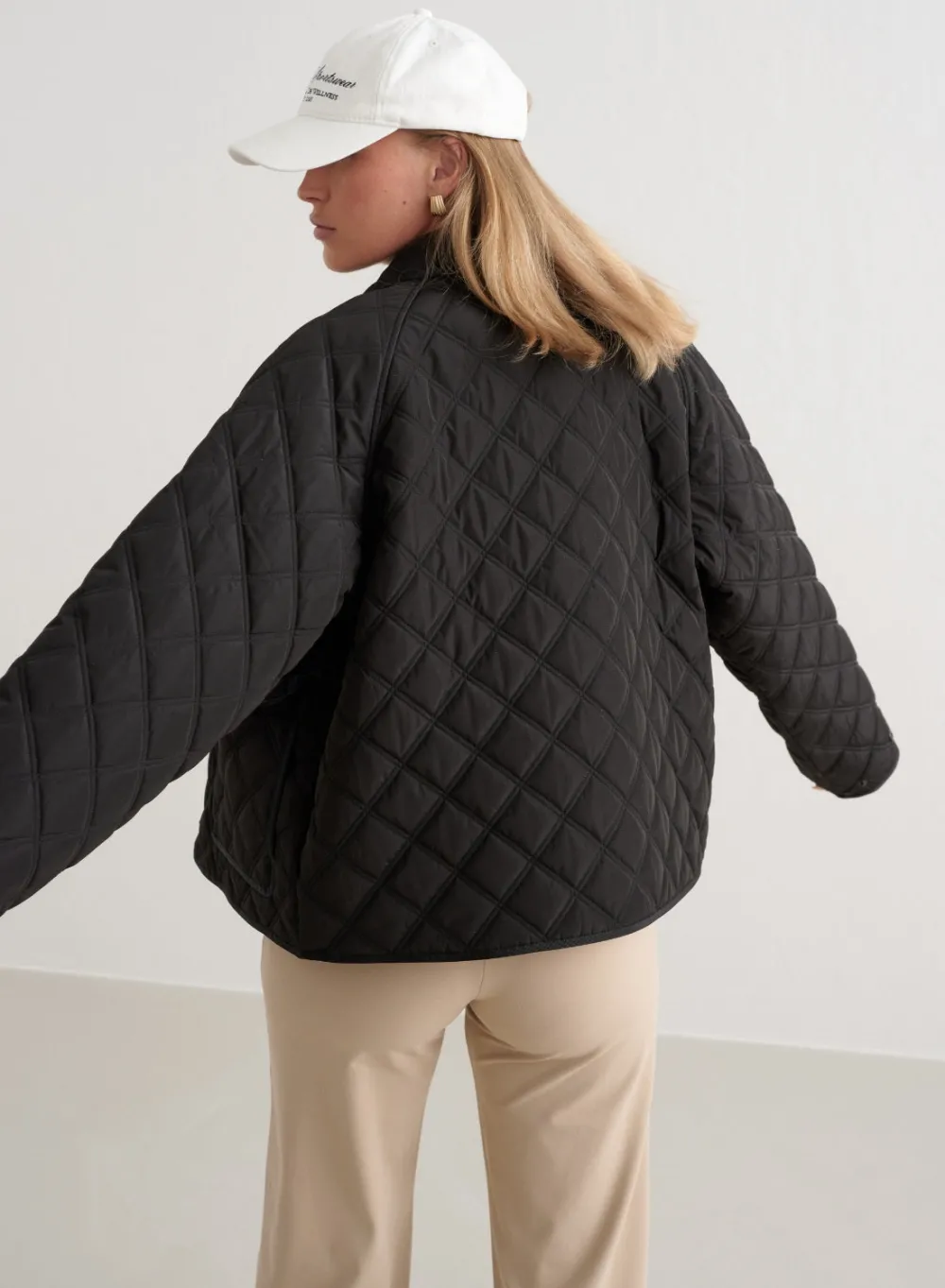 Høstjakker|Jakker Til Hverdags^AIM’N Quilted Femme Jacket Black