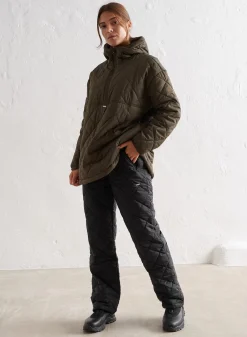 Outdoor Pants|Workout Pants^AIM’N Black Quilted Pants