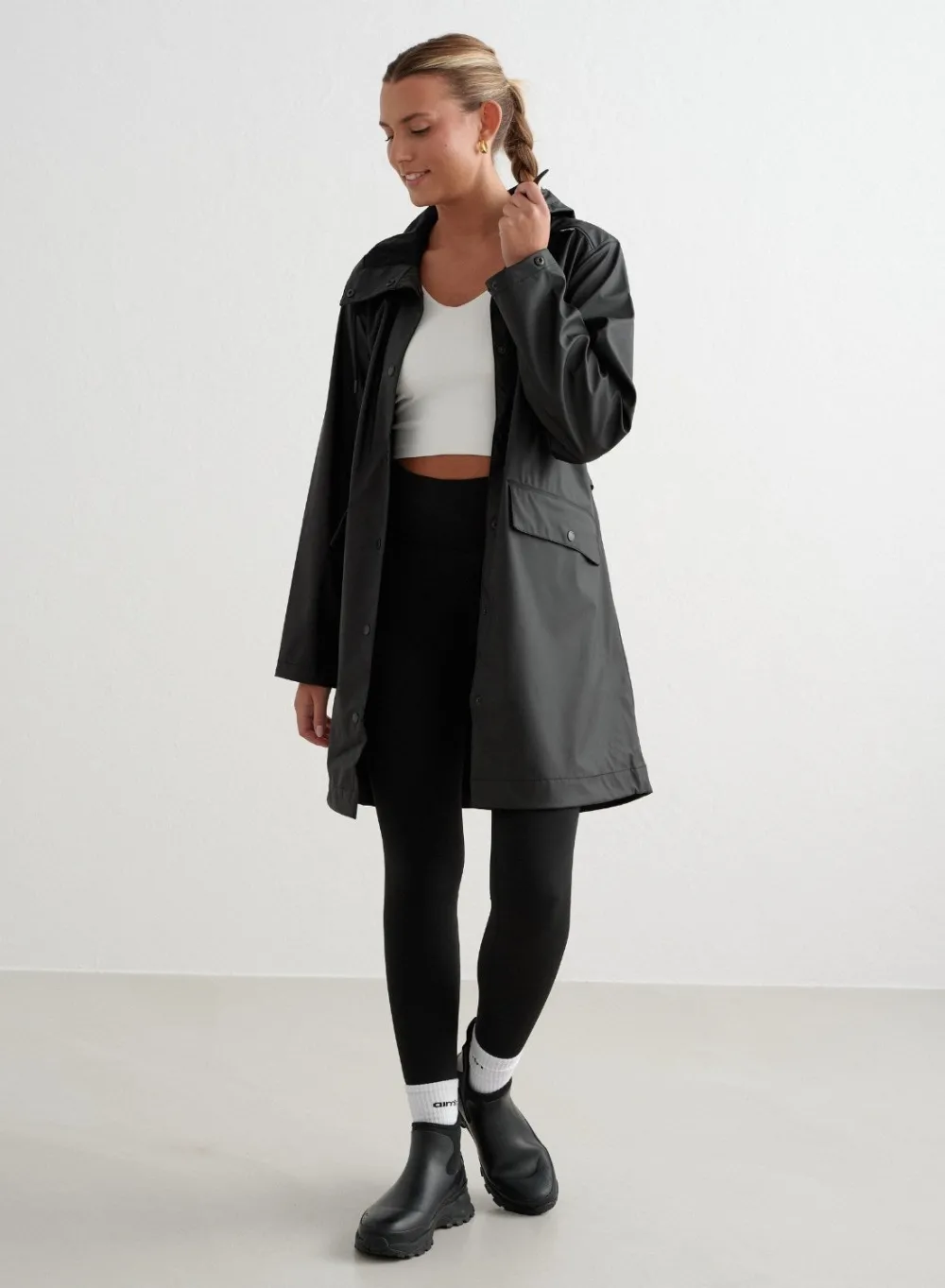 Høstjakker|Vanntette jakker^AIM’N Rain Jacket Black