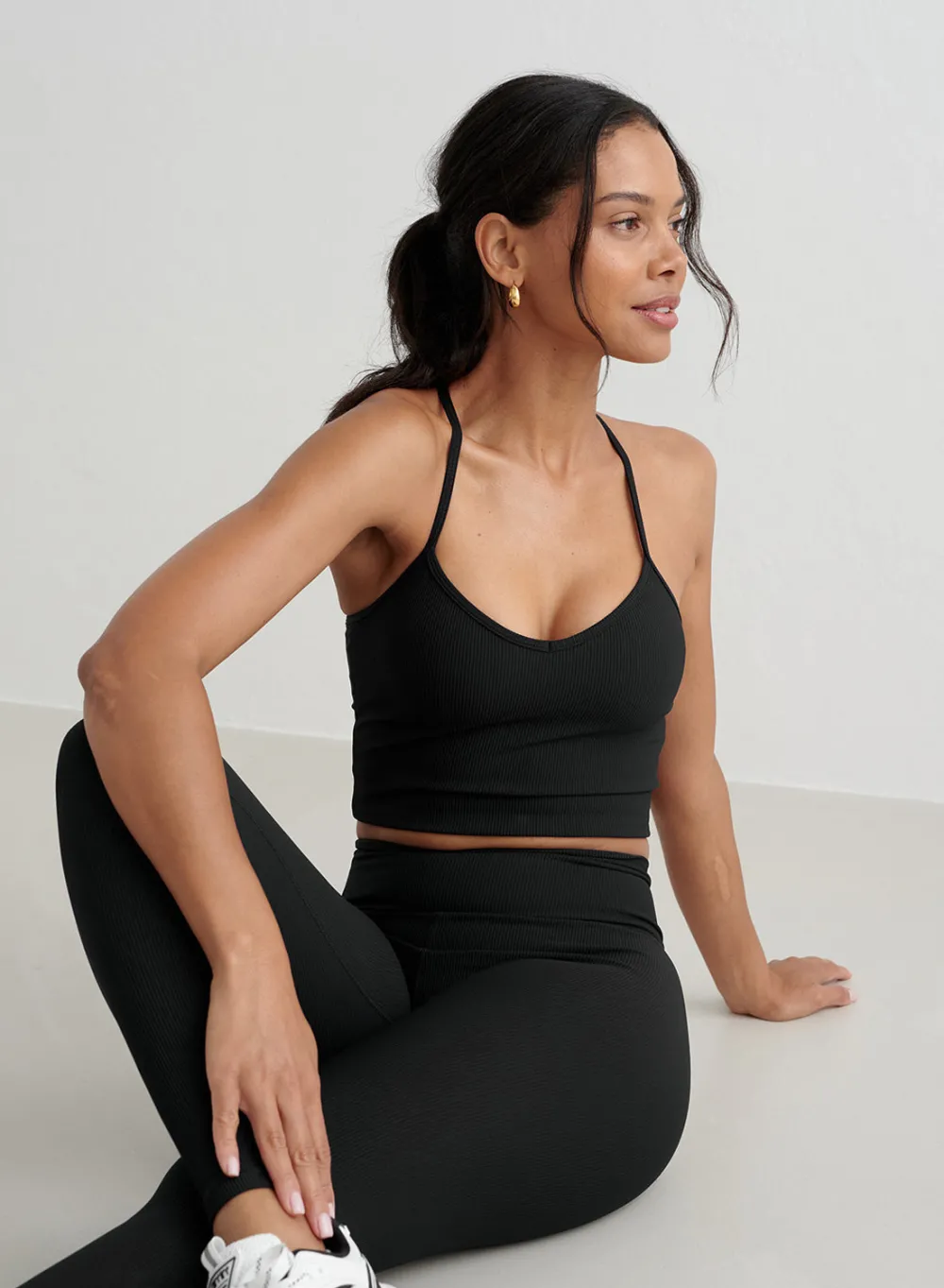 Tank Tops Og Trenings Tank Tops|Workout Tank Tops^AIM’N Ribbed Performance Bralette Black