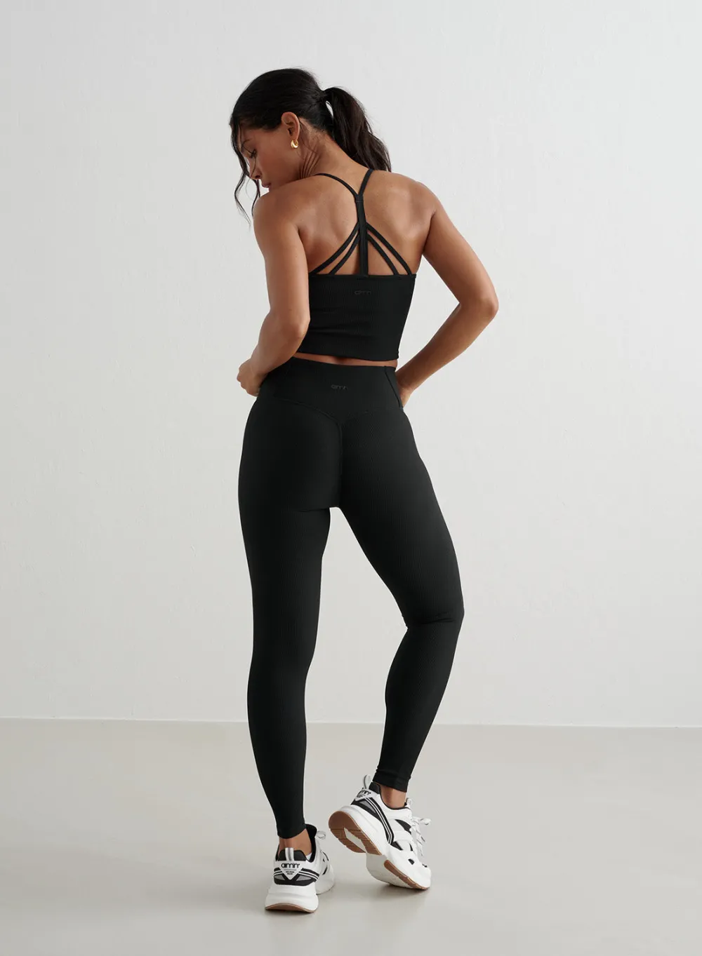 Tank Tops Og Trenings Tank Tops|Workout Tank Tops^AIM’N Ribbed Performance Bralette Black