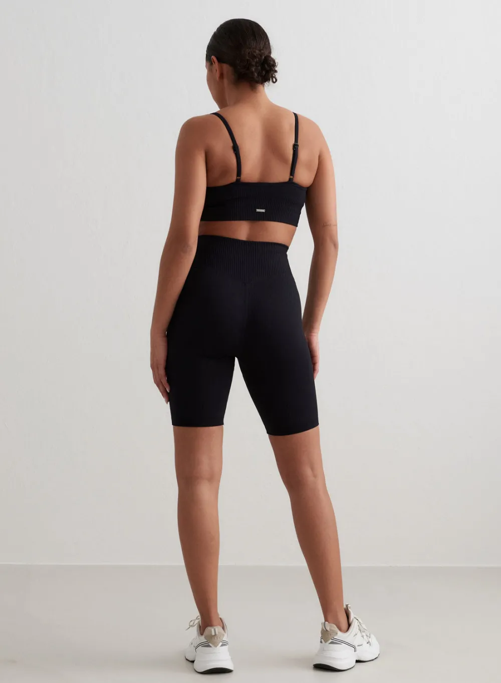 Seamless Biker Shorts|All Biker Shorts^AIM’N Ribbed Seamless Biker Shorts Black