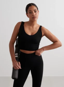 Tank Tops Og Trenings Tank Tops|Seamless Tank Tops^AIM’N Ribbed Seamless Bralette Black