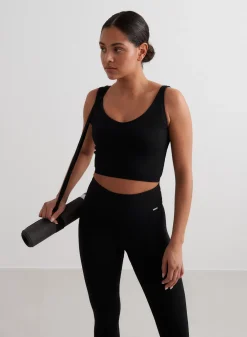 Tank Tops Og Trenings Tank Tops|Seamless Tank Tops^AIM’N Ribbed Seamless Bralette Black