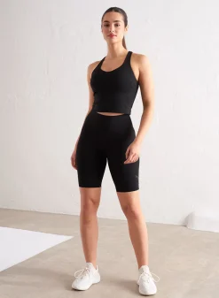 All Biker Shorts^AIM’N Black Sculpting Biker Shorts