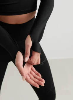 Langermede Skjorter|Everyday Shirts^AIM’N Black Sculpting Long Sleeve Bolero