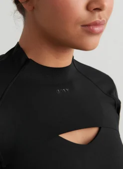 Langermede Skjorter|Everyday Shirts^AIM’N Black Sculpting Long Sleeve Bolero