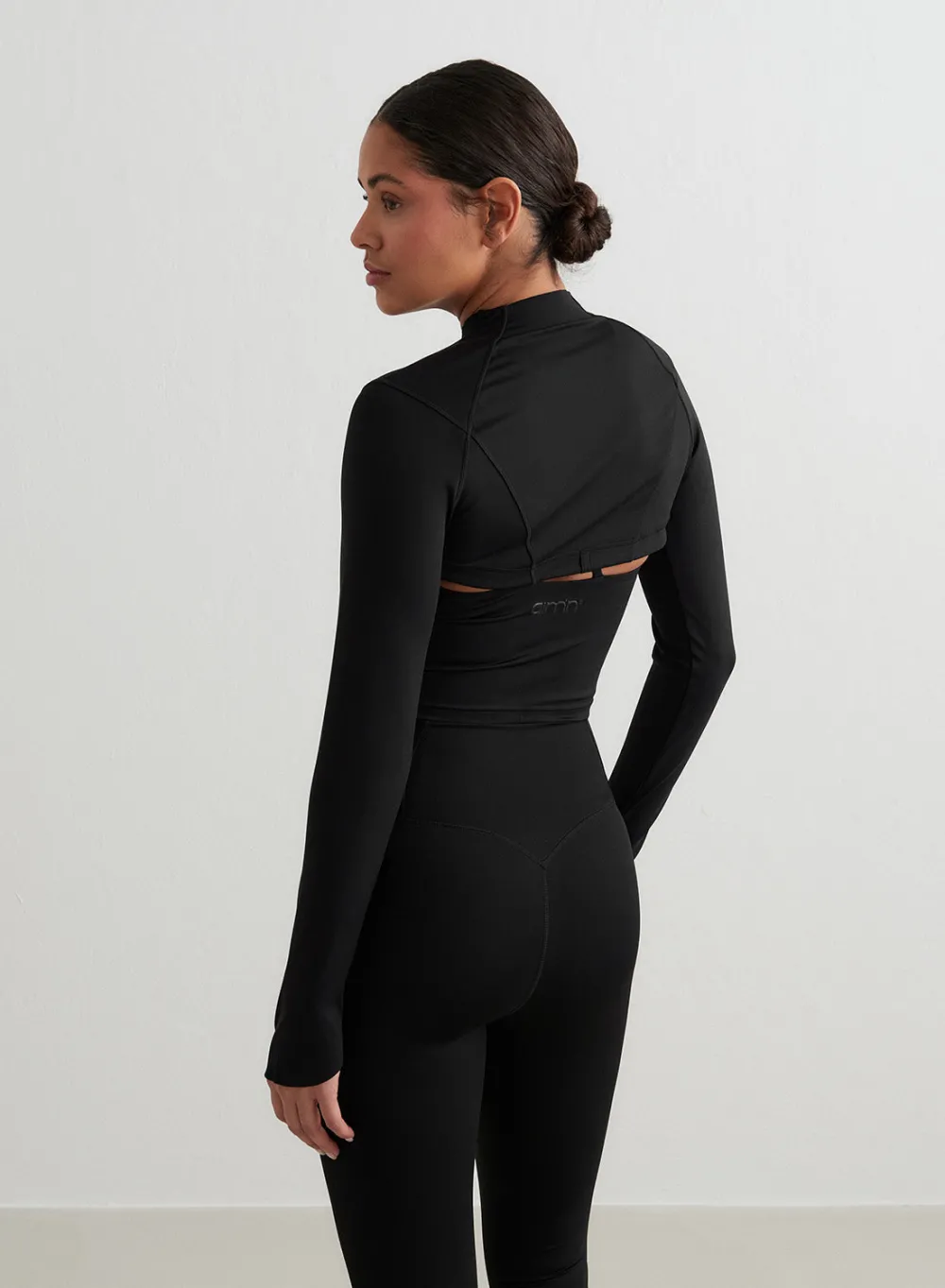 Langermede Skjorter|Everyday Shirts^AIM’N Black Sculpting Long Sleeve Bolero