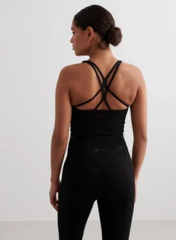 Strap Bras|Tank Tops Og Trenings Tank Tops^AIM’N Sculpting Strappy Bralette Black