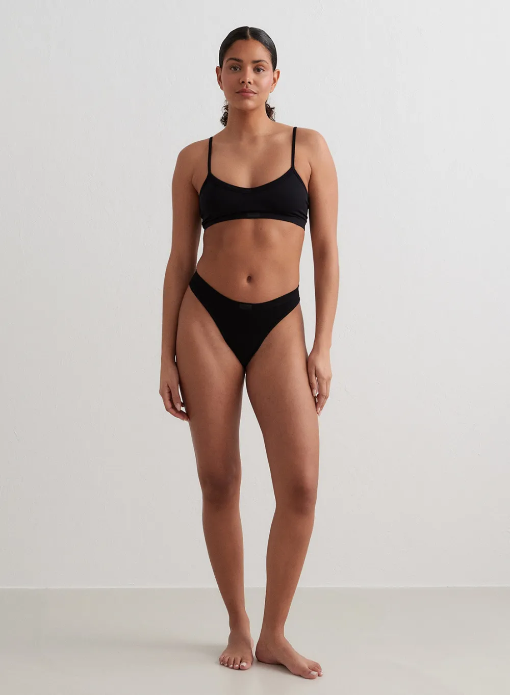 Truser^AIM’N Seamless Thong Black