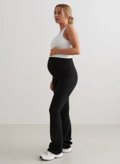 Treningstights|Flare Leggings & Tights^AIM’N Black Sense Maternity Flare Tights