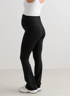 Treningstights|Flare Leggings & Tights^AIM’N Black Sense Maternity Flare Tights