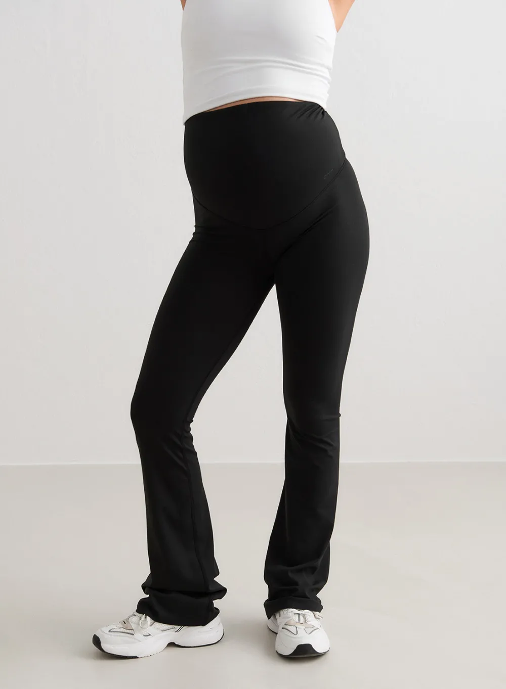 Treningstights|Flare Leggings & Tights^AIM’N Black Sense Maternity Flare Tights