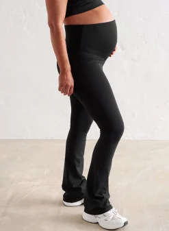 Treningstights|Flare Leggings & Tights^AIM’N Black Sense Maternity Flare Tights