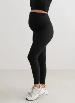 Treningstights|Tights for Gravide^AIM’N Black Sense Maternity Tights