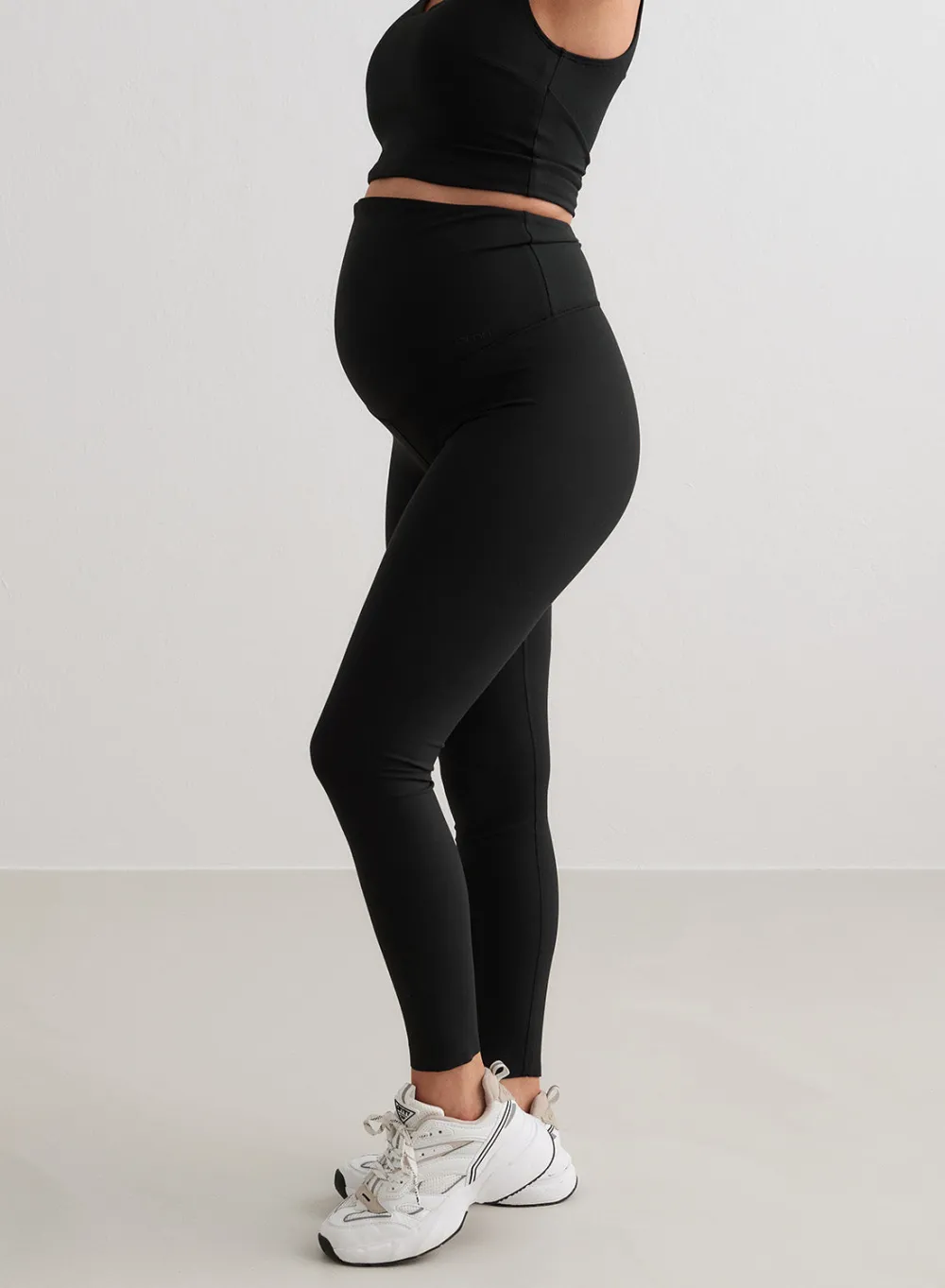 Treningstights|Tights for Gravide^AIM’N Black Sense Maternity Tights