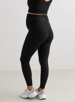 Treningstights|Tights for Gravide^AIM’N Black Sense Maternity Tights