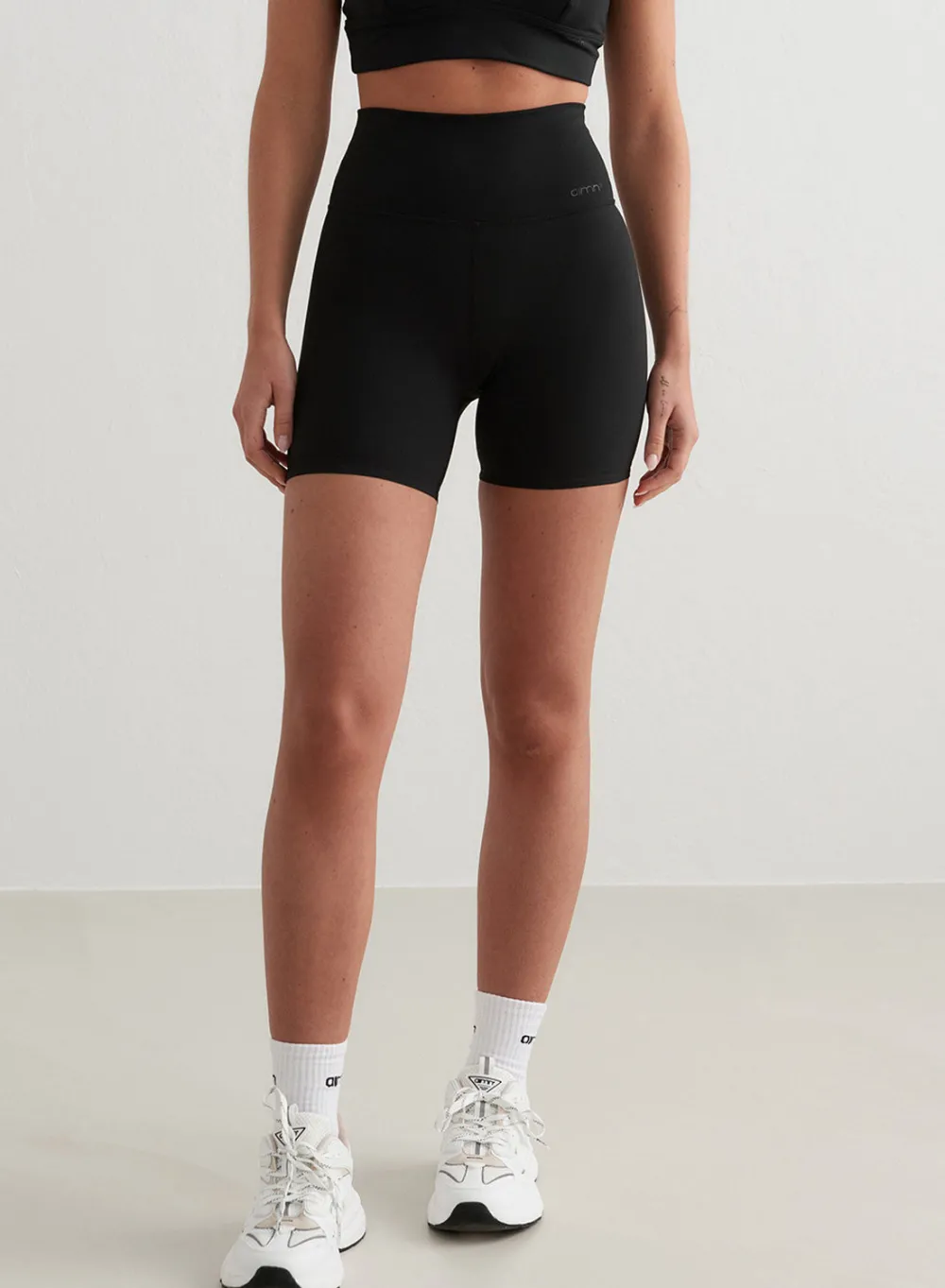 All Biker Shorts^AIM’N Sense Midi Biker Shorts Black