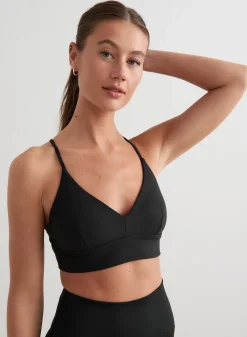 Strap Bras^AIM’N Sense Strap Bra Black