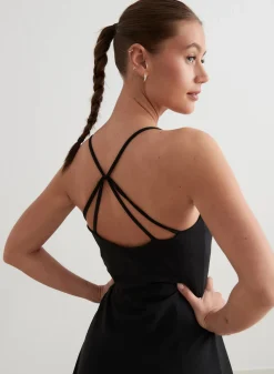 Kjoler^AIM’N Sense Strap Dress Black