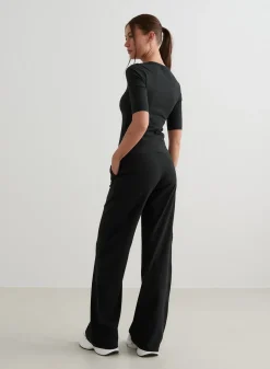Sense Tights|Workout Pants^AIM’N Sense Wide Pants Black