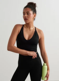 Tank Tops Og Trenings Tank Tops|Seamless Tank Tops^AIM’N Shape Seamless Cross Back Bralette Black