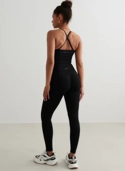 Tank Tops Og Trenings Tank Tops|Seamless Tank Tops^AIM’N Shape Seamless Cross Back Bralette Black